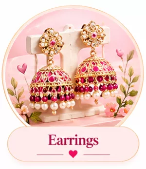 CHULKI earrings and traditional jhumka earrings for women