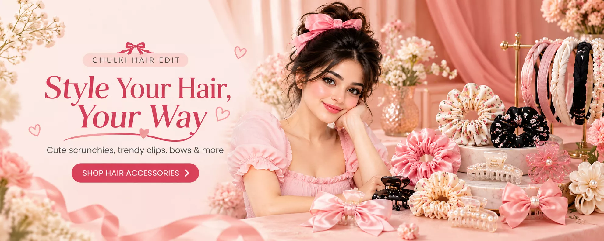 CHULKI’s Hair Accessories collection